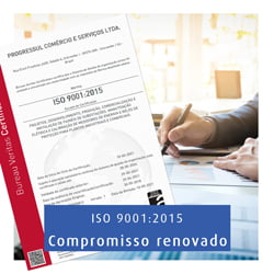 Auditoria de Manutenção - ISO9001:2015